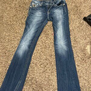 Women's Blue and Navy Jeans